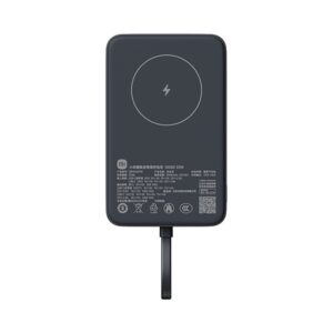 Внешний аккумулятор Xiaomi Magnetic Power Bank With Cable USB-C 10000mAh 33W Black