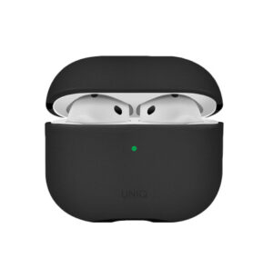 Чехол из искусственной кожи UNIQ LYDEN DS для AirPods 4 Black