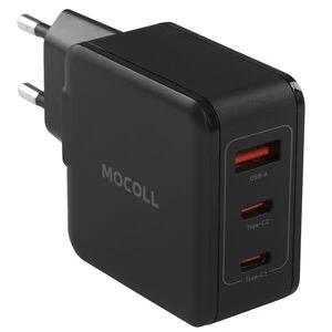Зарядное устройство Mocoll 65W Fast Charge Type-C/Type-A RUI III Series Black