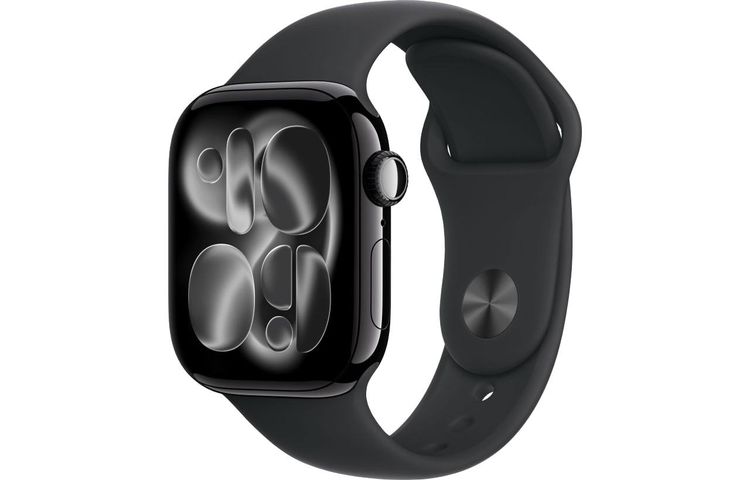 Смарт-часы Apple Watch Series 11 46mm Jet Black Sport Band S/M