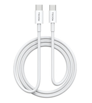 Кабель Mocoll Type-C to Type-C (Серия Alfa) White