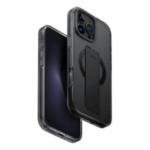 Чехол UNIQ HYBRID HELDRO Max WITH CAMERA STAND (MagSafe) для iPhone 16 Pro Max SMOKE