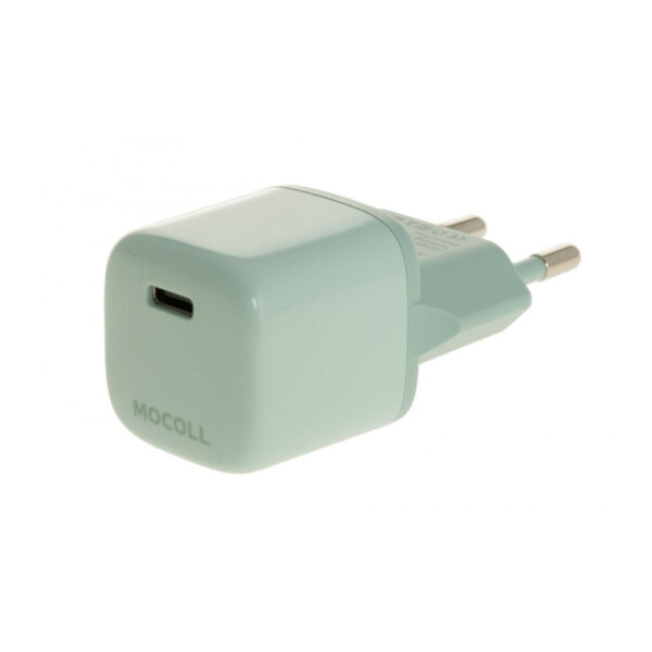 Зарядное устройство Mocoll 20W Fast Charge Type-C Flash Green