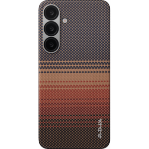 Чехол PITAKA Fusion Weaving MagEZ Case 5 для Samsung S25 Plus Sunset