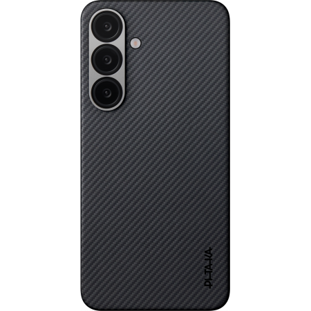 Чехол PITAKA MagEZ Case 4 для Samsung S25 Plus Black/Grey Twill