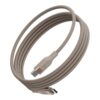 Кабель магнитный EnergEA HELIX MAGNETIC USB-C to USB-C 480MBPS, 100W 1.5M. – золотой (GOLD)