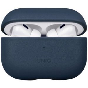 Кожаный чехол UNIQ Terra Genuine Leather для AirPods PRO 2 (2022) Space Blue