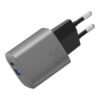Сетевая зарядка EnergEA AmpCharge GaN35 1C-1A PD/QC3.0 35W - темно серый (Gunmetal)