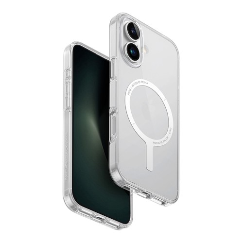 Чехол UNIQ для iPhone 16 Clario Clear (MagSafe)