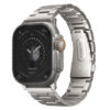 Стальной ремень Uniq OSTA для Apple Watch 49/45/44/42, цвет титан (TITANIUM)