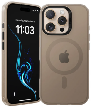 Чехол силиконовый Benks Lucid Armor Case (MagSafe) для iPhone 16 Pro Max Golden