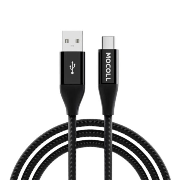 Кабель Mocoll USB-A to Type-C Black