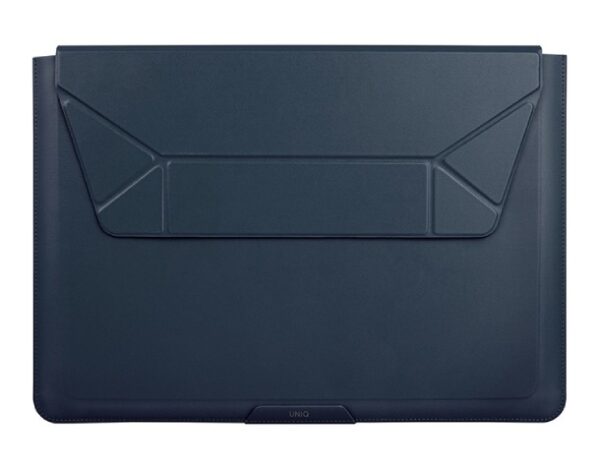 Чехол-подставка UNIQ OSLO Laptop Sleeve с подставкой для ноутбуков 14'' Navi Blue