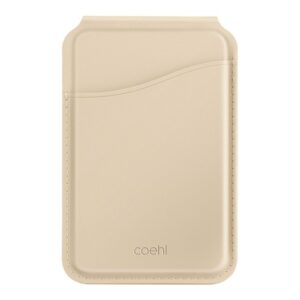 Картхолдер-подставка и зеркальце UNIQ COEHL ESME Magsafe (Cream)