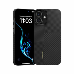 Чехол Benks Montage ArmorPro Case built with Kevlar для iPhone 16 Plus черный кевлар (600D+1500D)