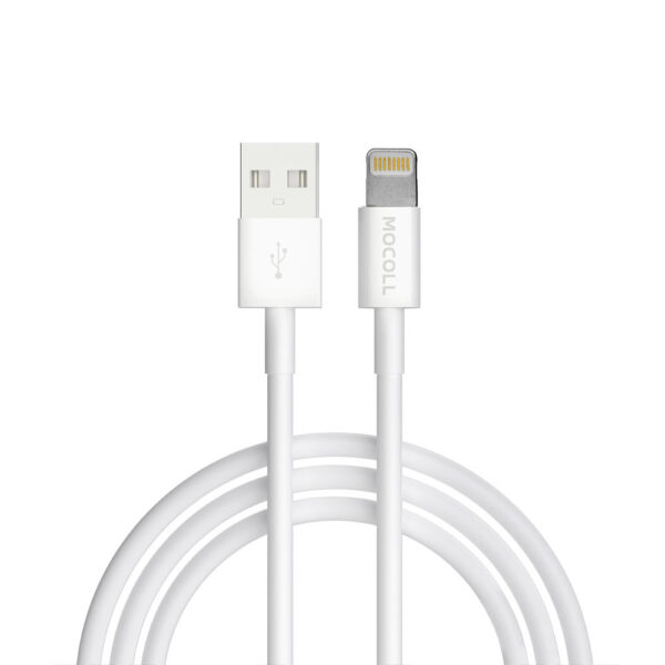 Кабель Mocoll USB-A to Lightning White