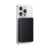 Ультратонкий внешний аккумулятор Benks MP17 ArmorGo, 10000mAh Qi2 (MAGSAFE) 600D- цвет черный кевлар (BLACK)