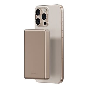 Ультратонкий внешний аккумулятор EnergEA Alupac Mini 10K, 10000MAH MAGSAFE - Gold