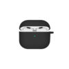 Силиконовый чехол с креплениями для занятия спортом UNIQ NEXO Active Hybrid Silicon для AirPods 4 Black