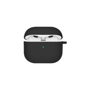 Силиконовый чехол с креплениями для занятия спортом UNIQ NEXO Active Hybrid Silicon для AirPods 4 Black