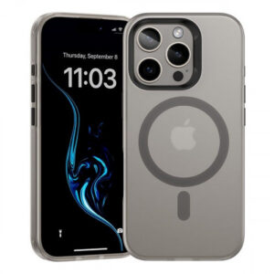 Чехол силиконовый Benks Lucid Armor Case (MagSafe) для iPhone 16 Pro Grey