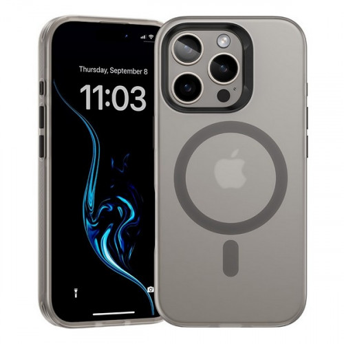 Чехол силиконовый Benks Lucid Armor Case (MagSafe) для iPhone 16 Pro Grey