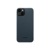 Чехол PITAKA MagEZ Case 4 для iPhone 15 Black/Blue Twill Aramid 1500D