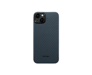 Чехол PITAKA MagEZ Case 4 для iPhone 15 Black/Blue Twill Aramid 1500D