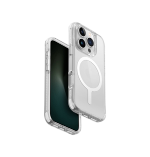 Чехол UNIQ HYBRID MAGCLICK CHARGING (MagSafe) COMBAT для iPhone 16 Pro LUME-WHITE