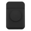 Картхолдер-бумажник UNIQ FLIXA Magnetic card holder Pop-out Grip-stand Jet Black