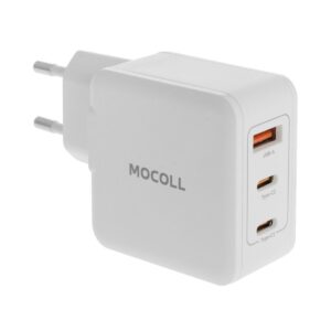 Зарядное устройство Mocoll 65W Fast Charge Type-C/Type-A RUI III Series White