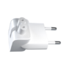 Переходник для блока питания Apple Euro Plug White