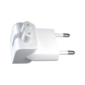 Переходник для блока питания Apple Euro Plug White