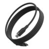 Кабель магнитный EnergEA HELIX MAGNETIC USB-C to USB-C 480MBPS, 100W 1.5M. – черный (BLACK)