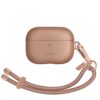 Чехол UNIQ для Airpods Pro 2 COEHL Haven with handstrap Dusty Nude