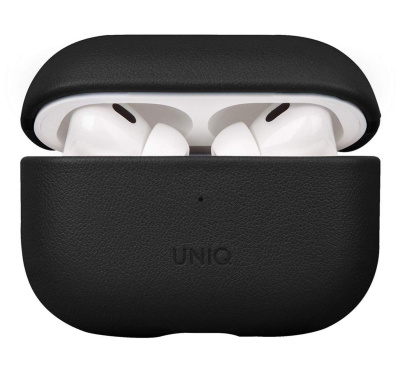 Кожаный чехол UNIQ Terra Genuine Leather для AirPods PRO 2 (2022) Dallas Black