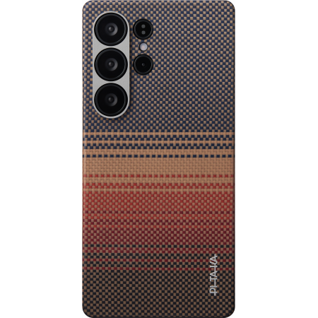 Чехол PITAKA Tactile Woven для Samsung Galaxy S25 Ultra Sunset