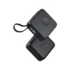 Ультратонкий внешний аккумулятор с кабелем EnergEA MagPac Mini Plus, 10000MAH MAGSAFE - Black