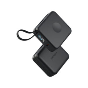 Ультратонкий внешний аккумулятор с кабелем EnergEA MagPac Mini Plus, 10000MAH MAGSAFE - Black