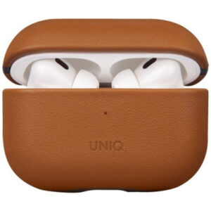 Кожаный чехол UNIQ Terra Genuine Leather для AirPods Pro 2 (2022) Toffee Brown