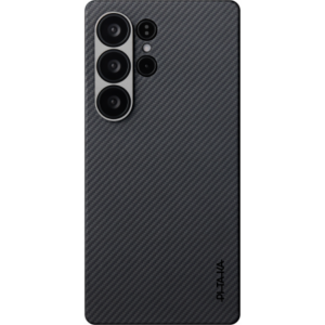 Чехол PITAKA MagEZ 4 Ultra Slim для Samsung S25 Ultra Black/Grey Twill