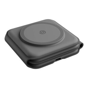Складывающаяся зарядка 3 в 1 bazic GoMag Trio Plus 15W, цвет серый (Grey)