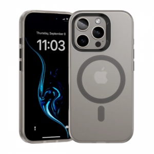 Чехол силиконовый Benks Lucid Armor Case (MagSafe) для iPhone 16 Pro Max Grey