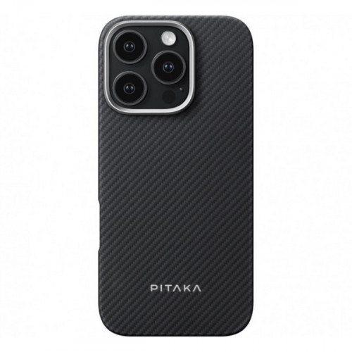 Чехол PITAKA Ultra-Slim Case для iPhone 16 Pro Black/Grey