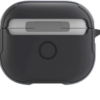 Чехол UNIQ для Airpods 3 Valencia TPU/Aluminium bumper +carabin Grey