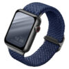 Плетеный ремень Uniq ASPEN для Apple Watch 49/45/44/42, цвет синий