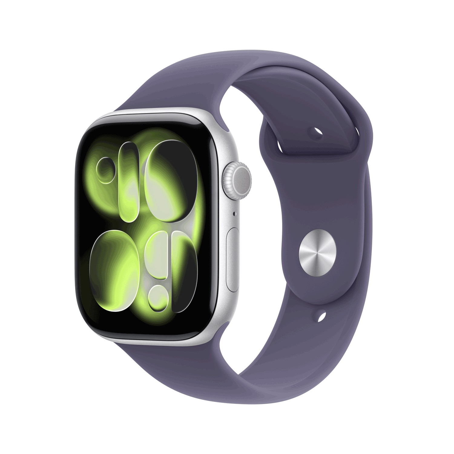 Смарт-часы Apple Watch Series 11 46mm Silver Purple Fog Sport Band S/M