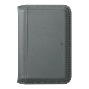 Чехол-подставка и бумажник UNIQ LYDEN DS MagSafe (LICHEN GREEN/IVORY)