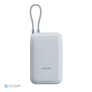 Внешний аккумулятор Xiaomi Mi Power Bank With Cable USB-C 10000mAh Pocket Version Blue
