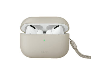 Чехол UNIQ для Airpods Pro 2 LINO Liquid silicone Ivory Beige